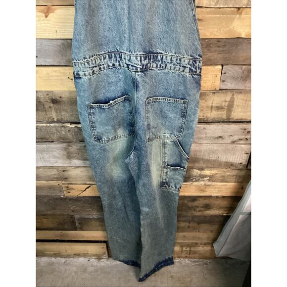 Boohooman Men’s Tall Straight Leg Dungaree Overalls Size 36 - Picture 6 of 6